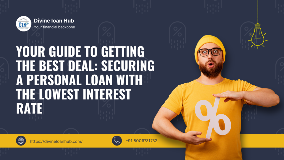 personal loan lowest interest rate