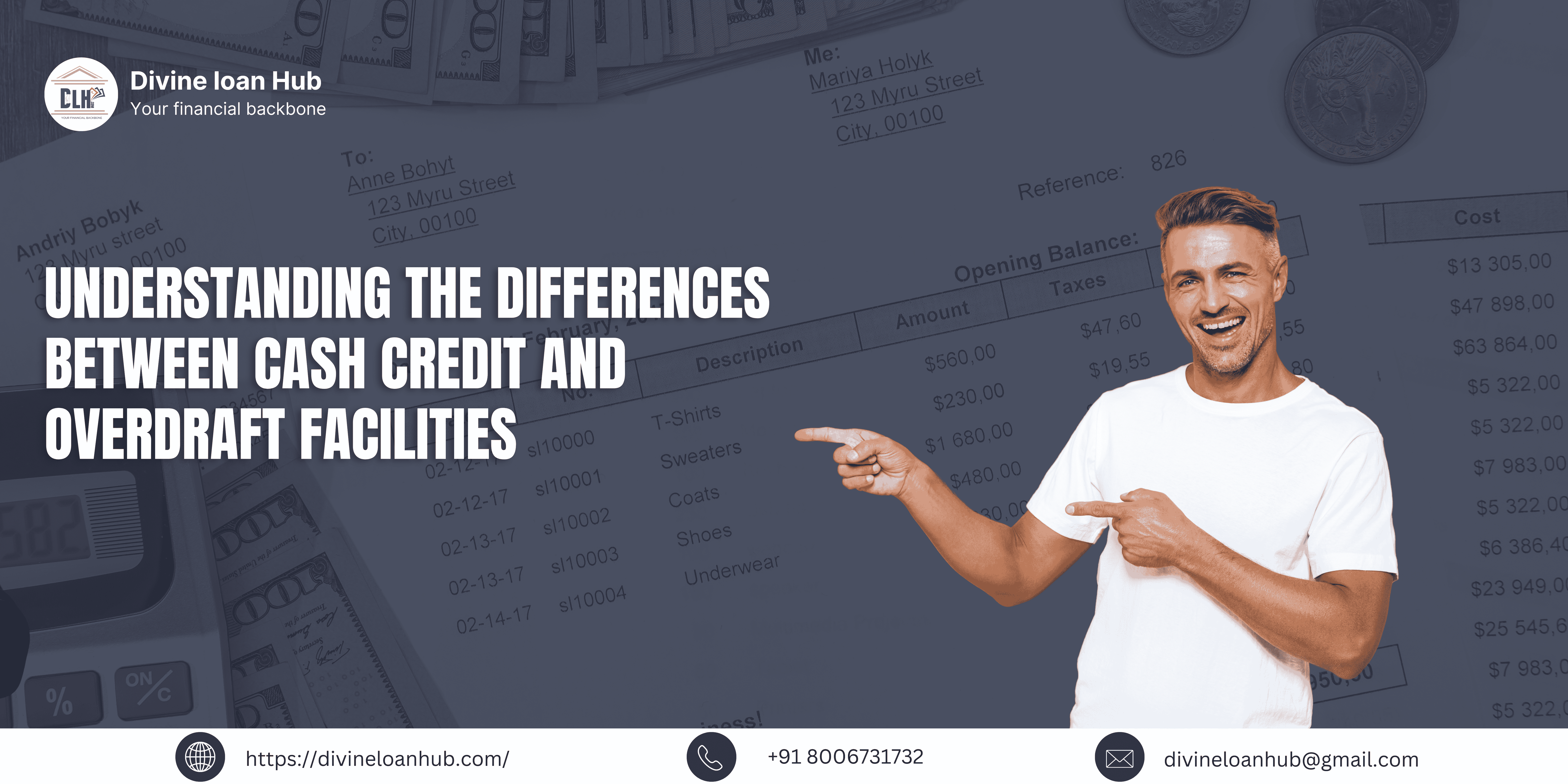 difference between cash credit and overdraft